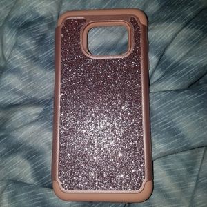 Rose Gold Galaxy s7 edge Phone Case